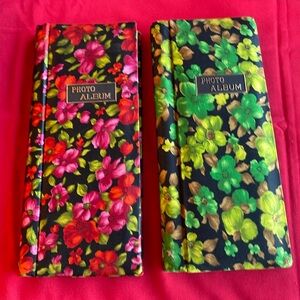 Vintage Japan Floral Photo Albums